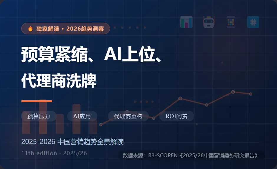 《2025&26中国营销趋势研究报告》完整数据与洞察