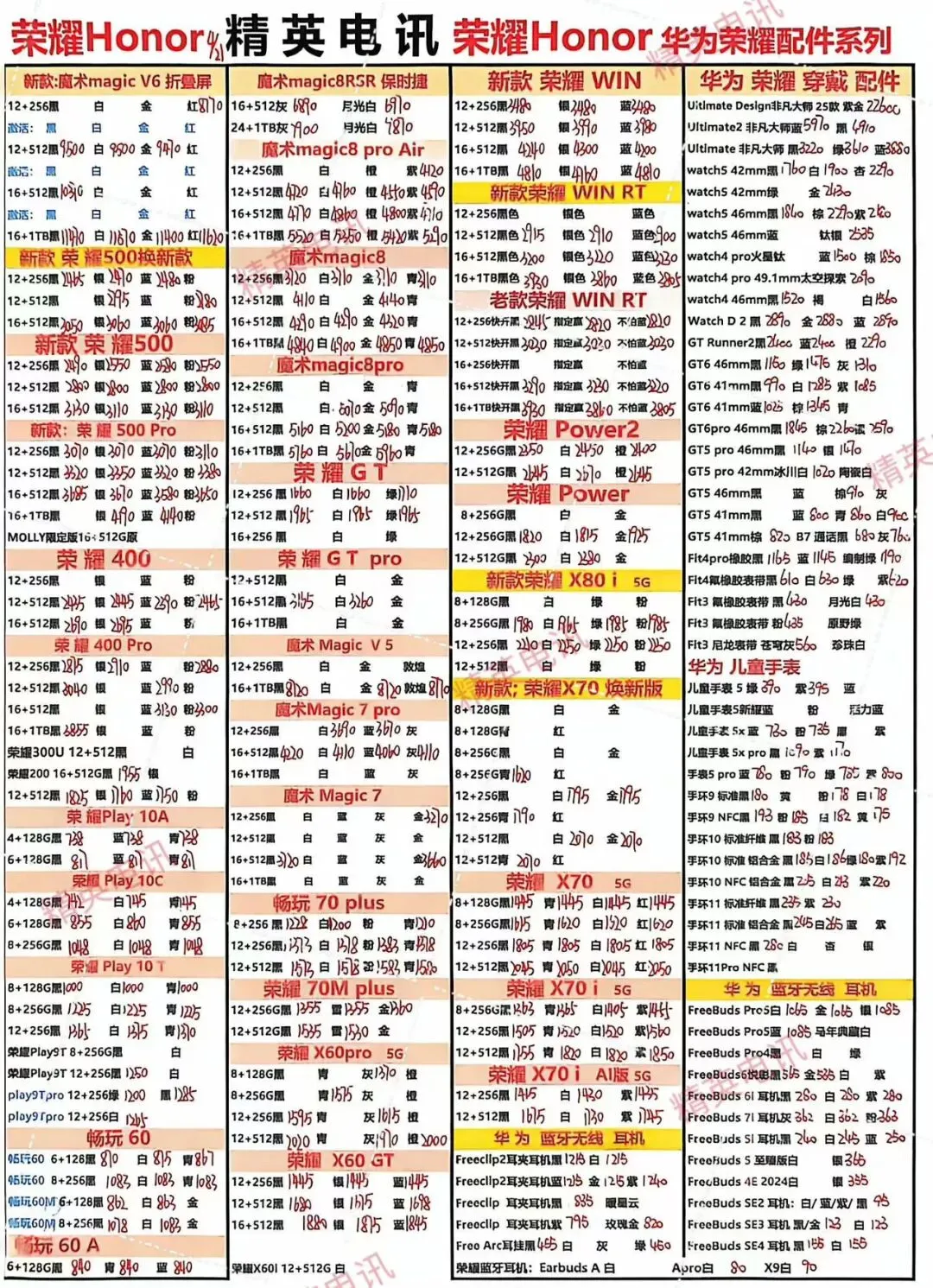 安卓全系列正品市场批发价4.21