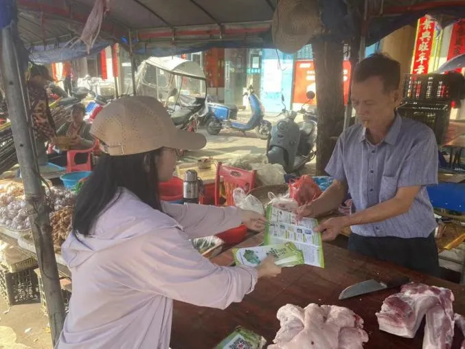 禁塑行动 | 和乐镇再掀农贸市场禁塑整治热潮