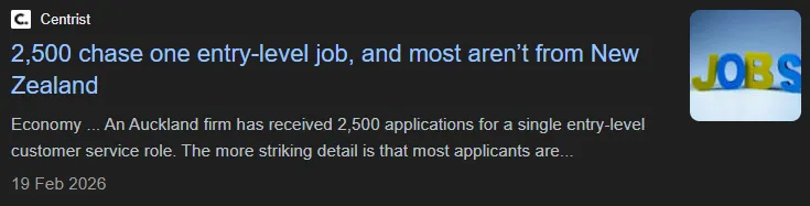 新西兰年轻人找工作太难?雇佣市场正发生大转变!留学毕业后何去何从?政府还欲扩大国际招生规模