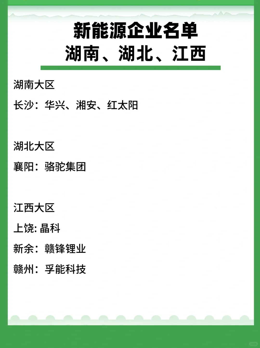 独家盘点！长珠三角新能源企业名单 实力无敌
