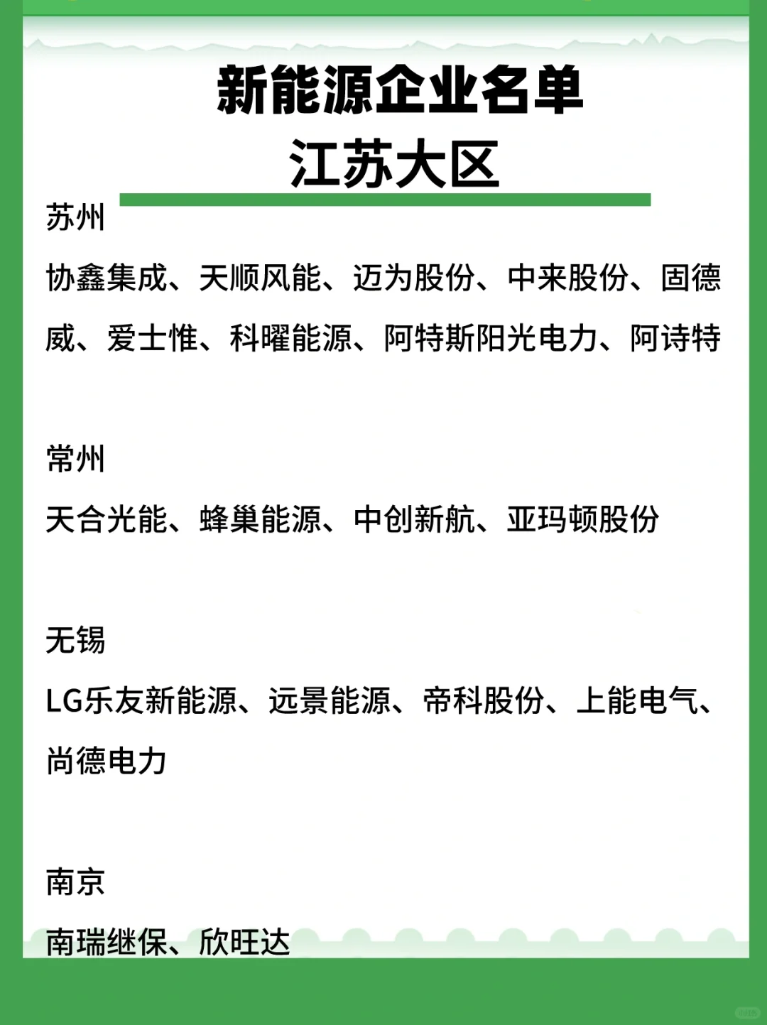 独家盘点！长珠三角新能源企业名单 实力无敌
