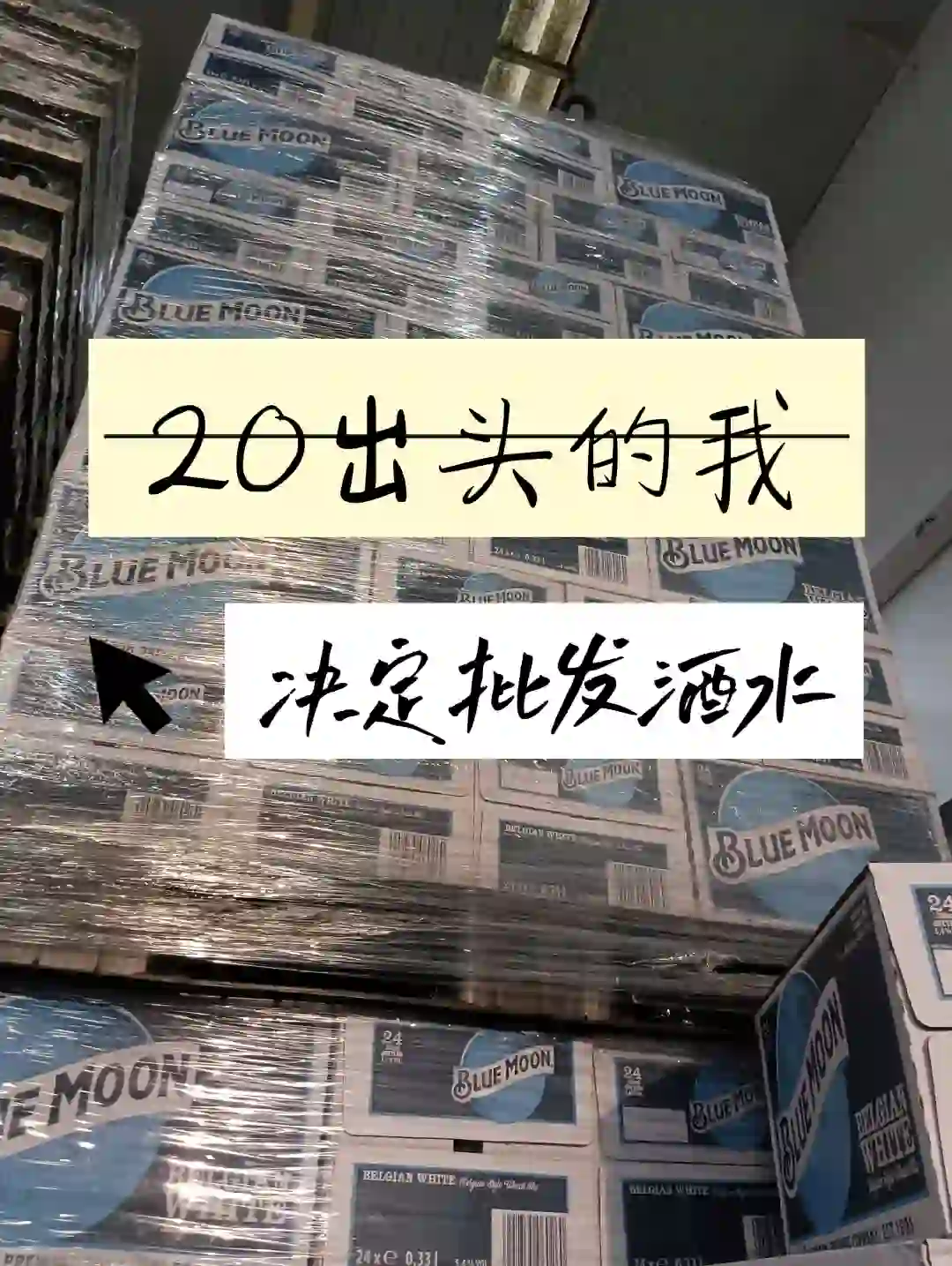 20岁的我决定批发酒水