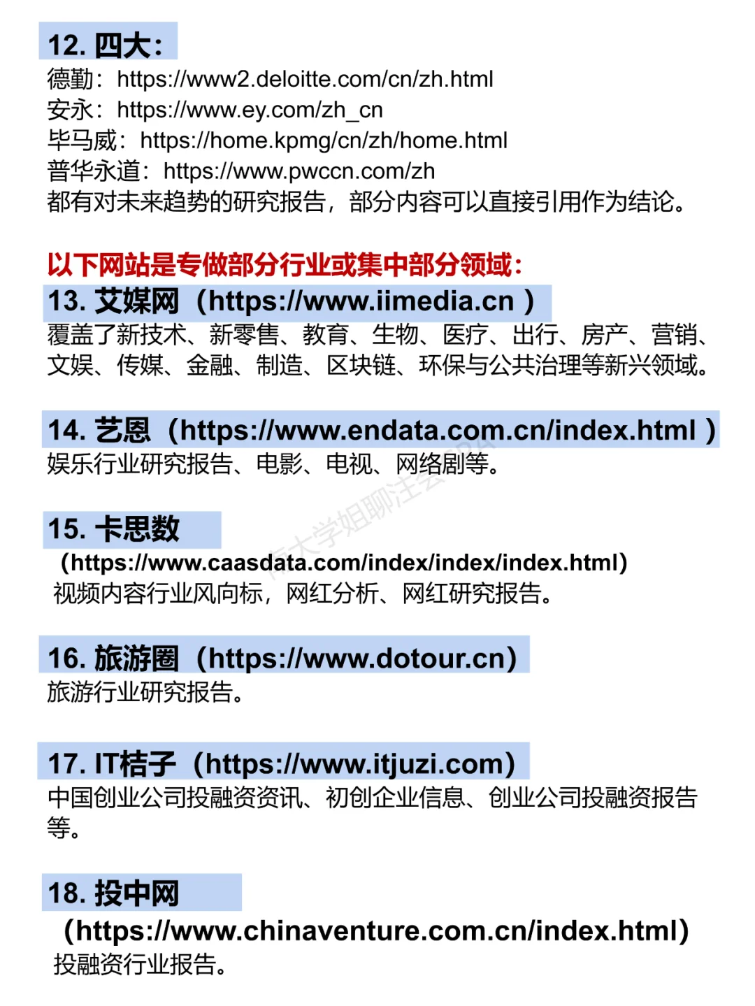 收藏❗各行业的数据和分析报告获取方式