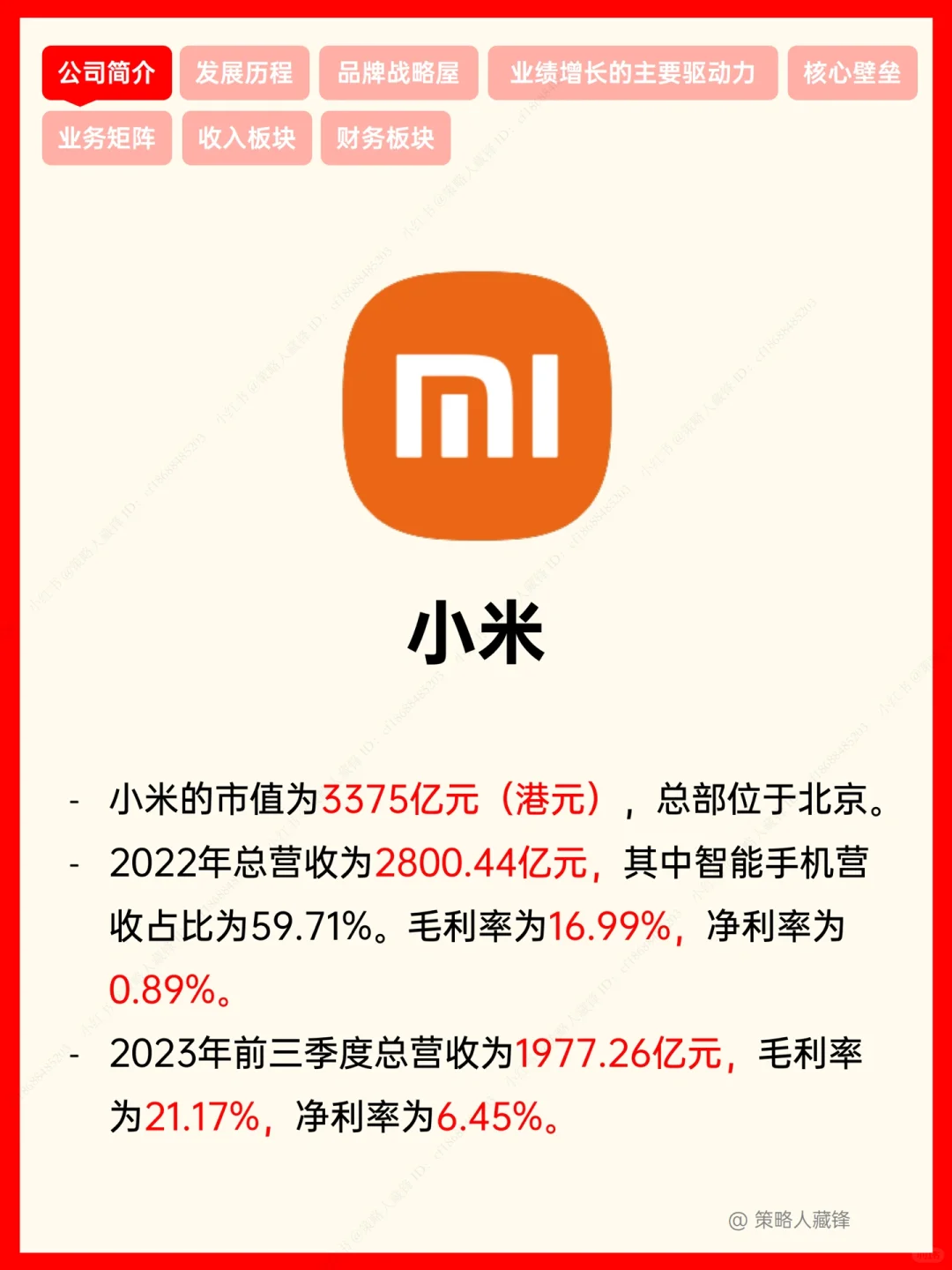 小米，性价比之王成就最年轻世界500强‼️