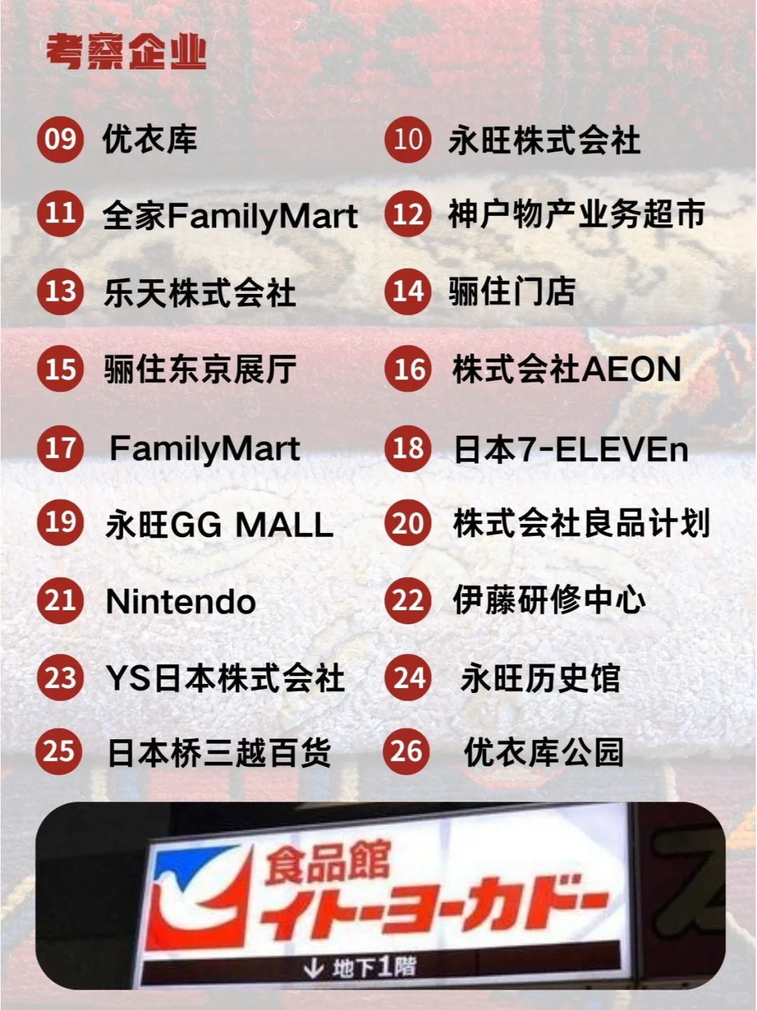??日本零售行业企业资源合集分享