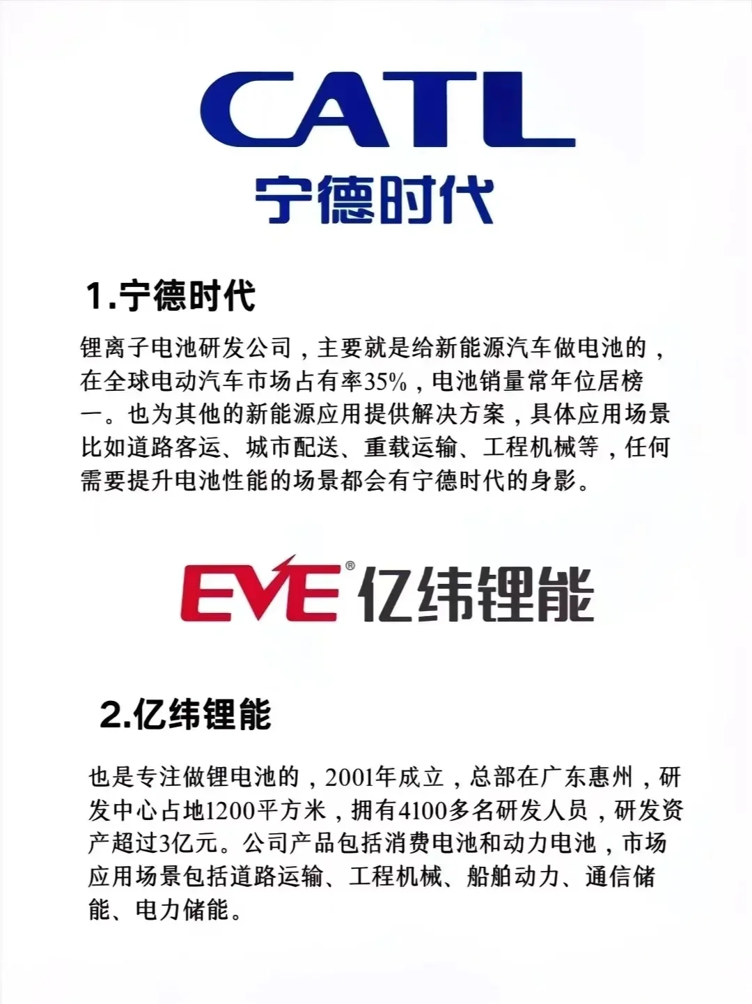 ?新能源锂电池神厂，你Pick 谁？