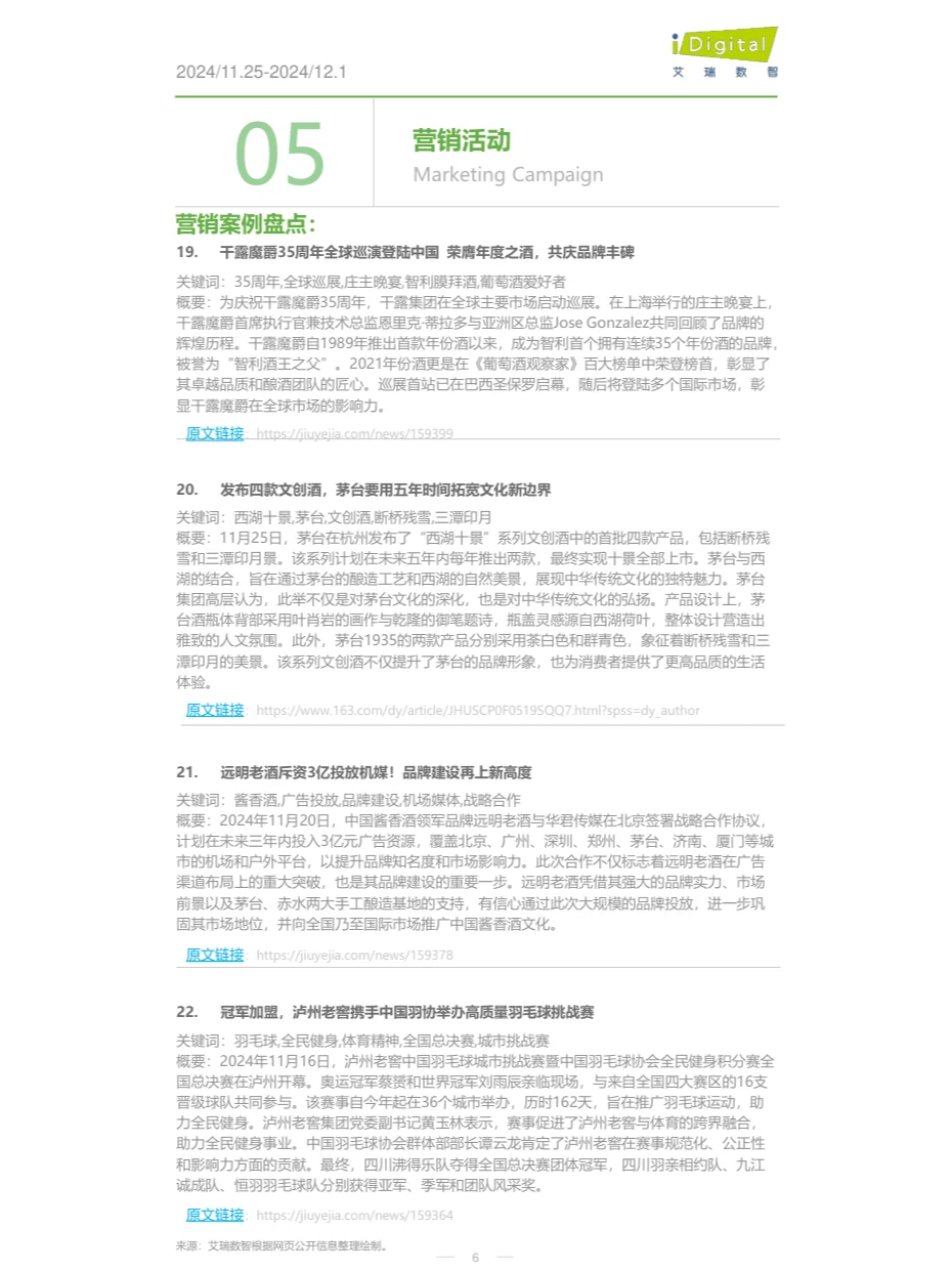 酒行业周度市场观察第49周