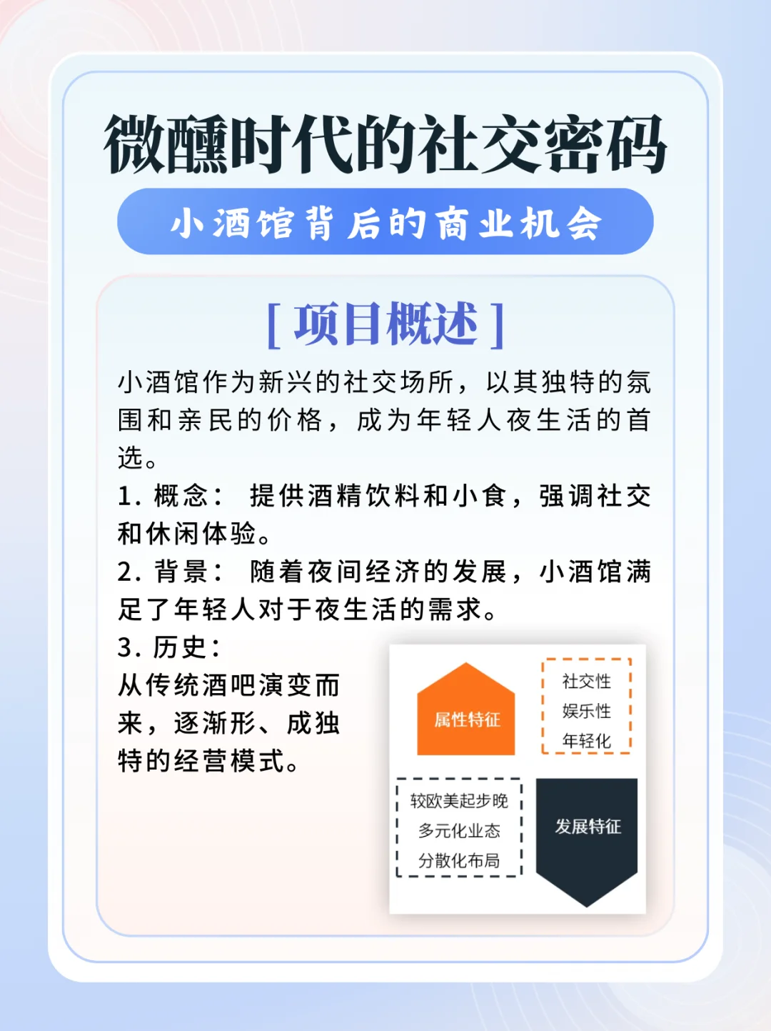 三分钟看懂商业项目系列：小酒馆