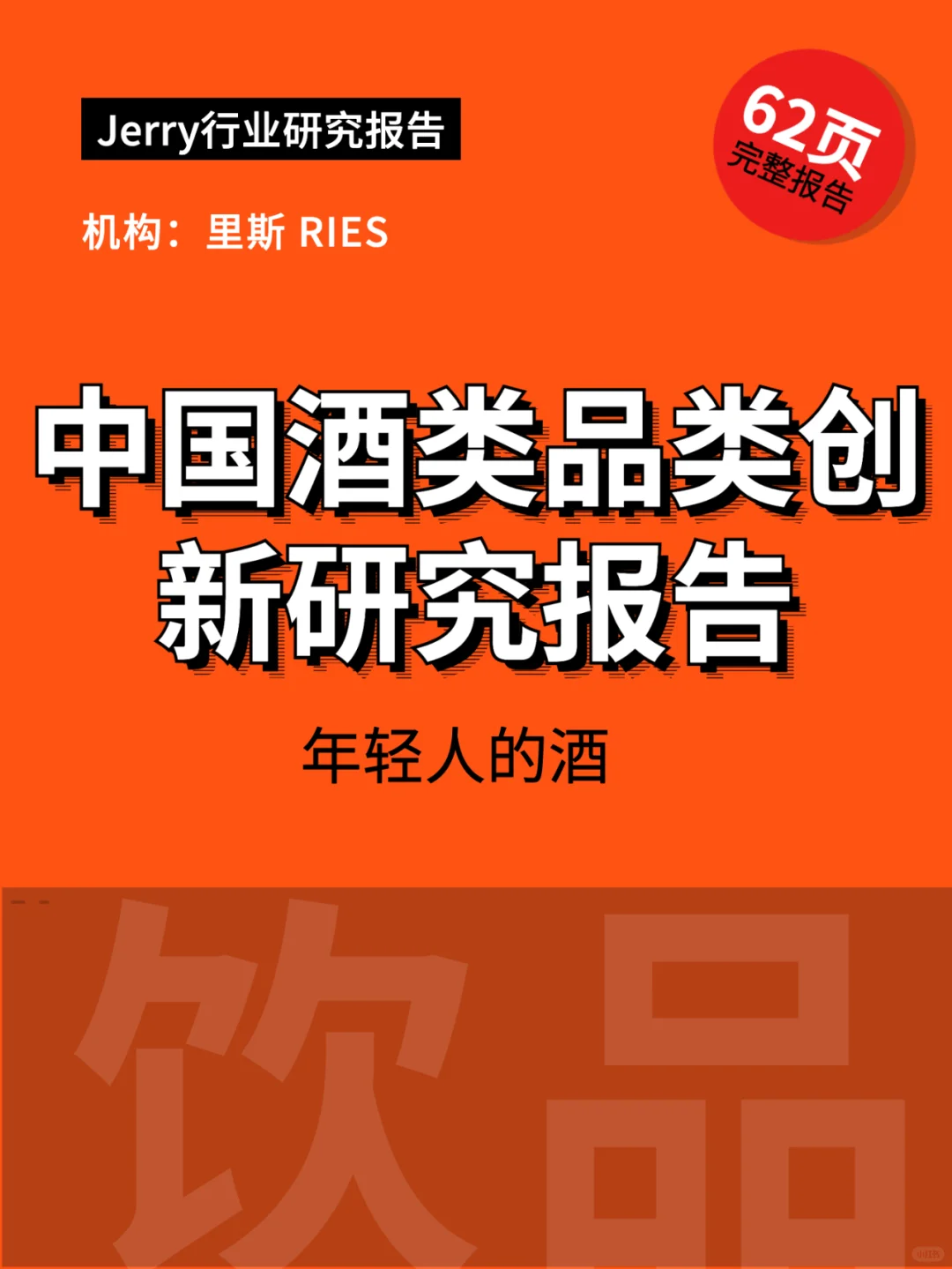 年轻人的酒中国酒类品类创新研究报告