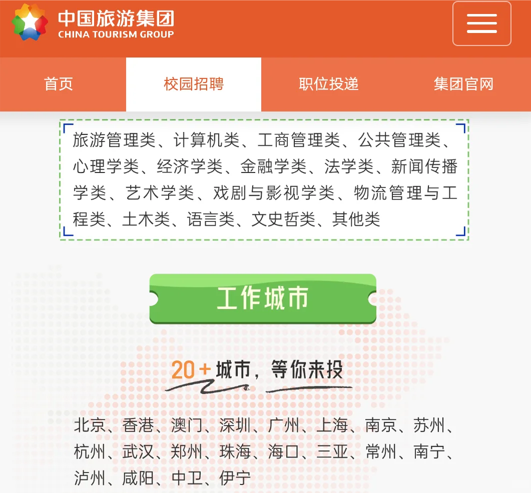旅游国企：每天一个旅游管理大学生毕业出路