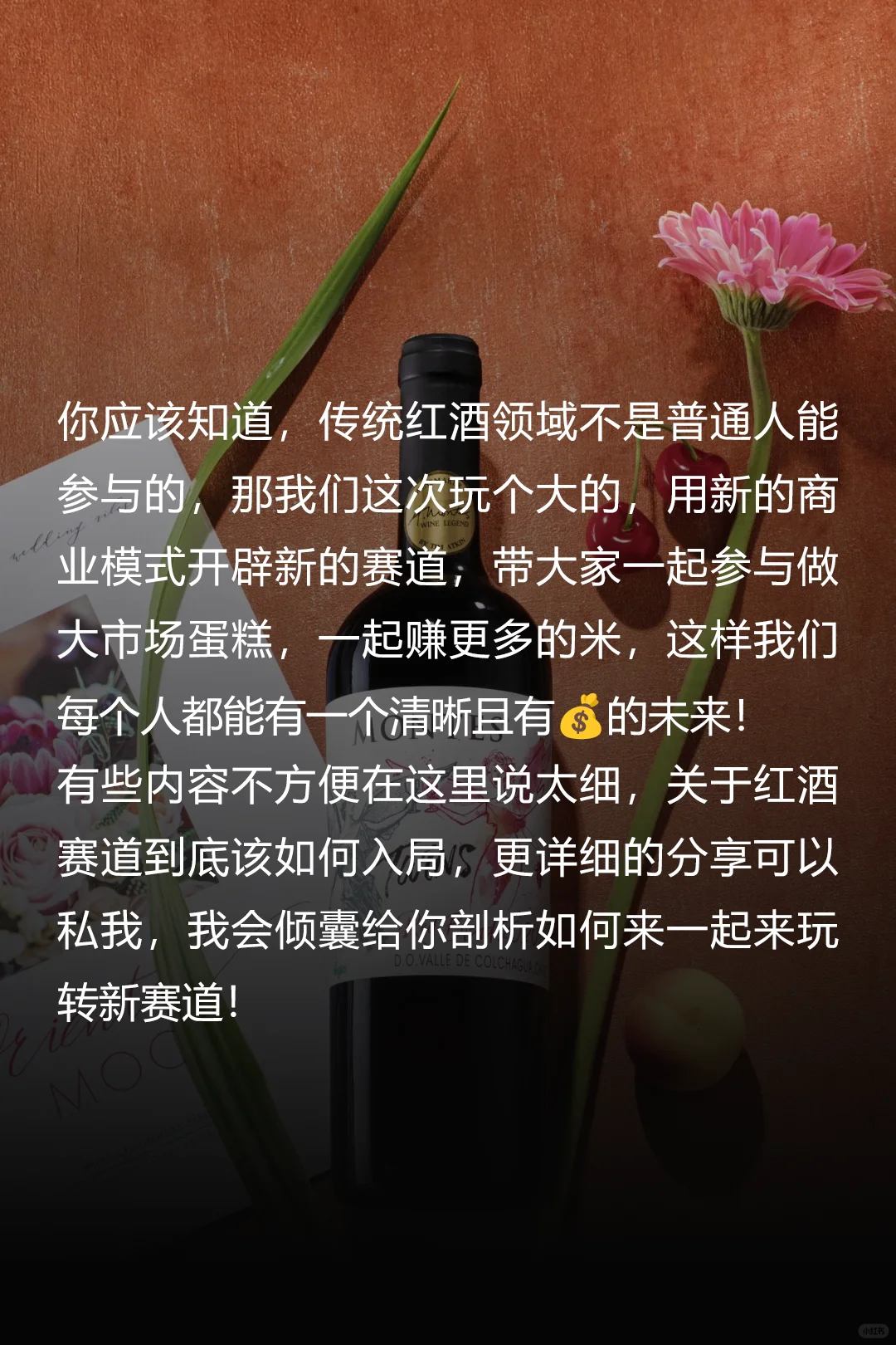 尝试入局的红酒赛道，让我变现了七位数