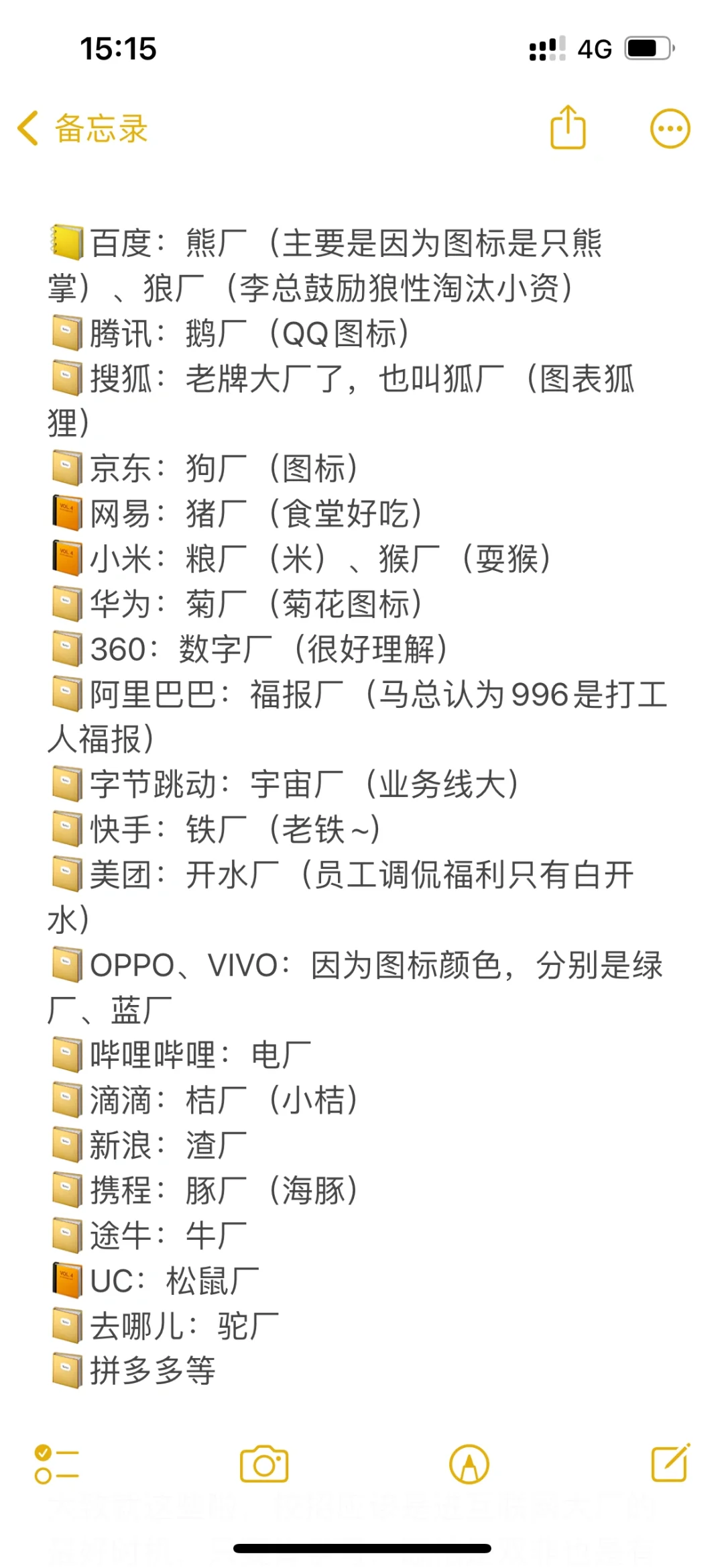 那些大家口中的大厂到底指哪些