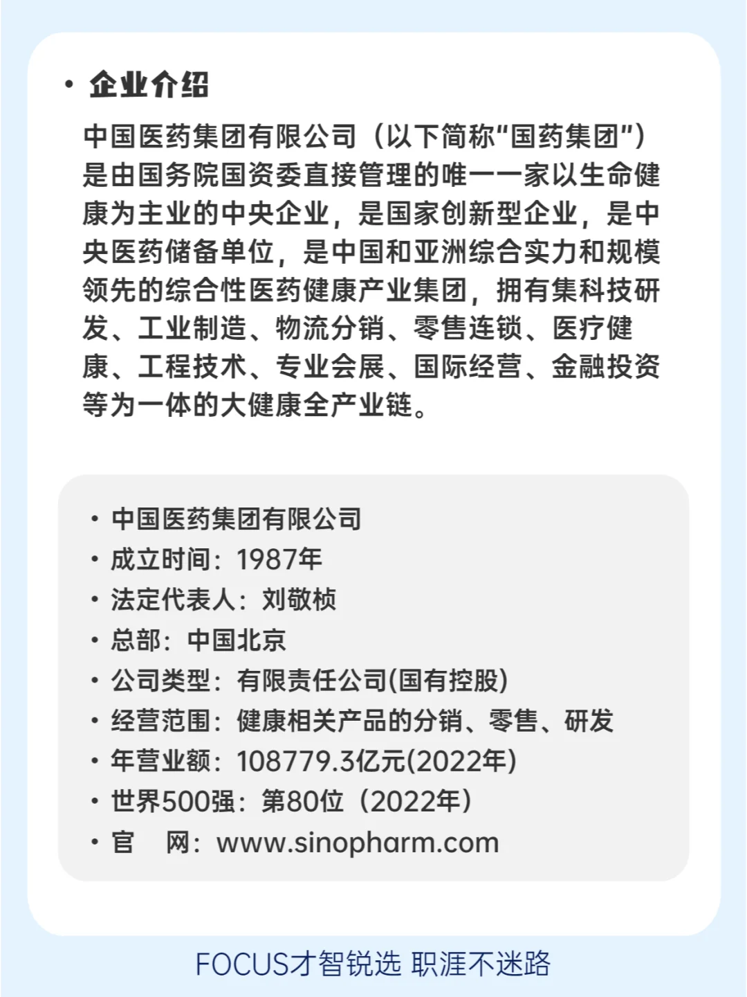 ?每日了解一家企业——国药集团