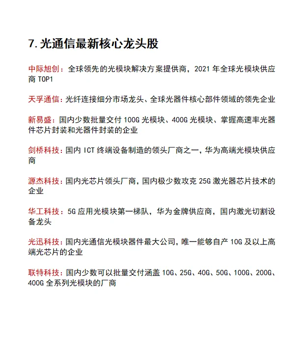 牛市来了！各大行业龙头核心??（建议收藏）
