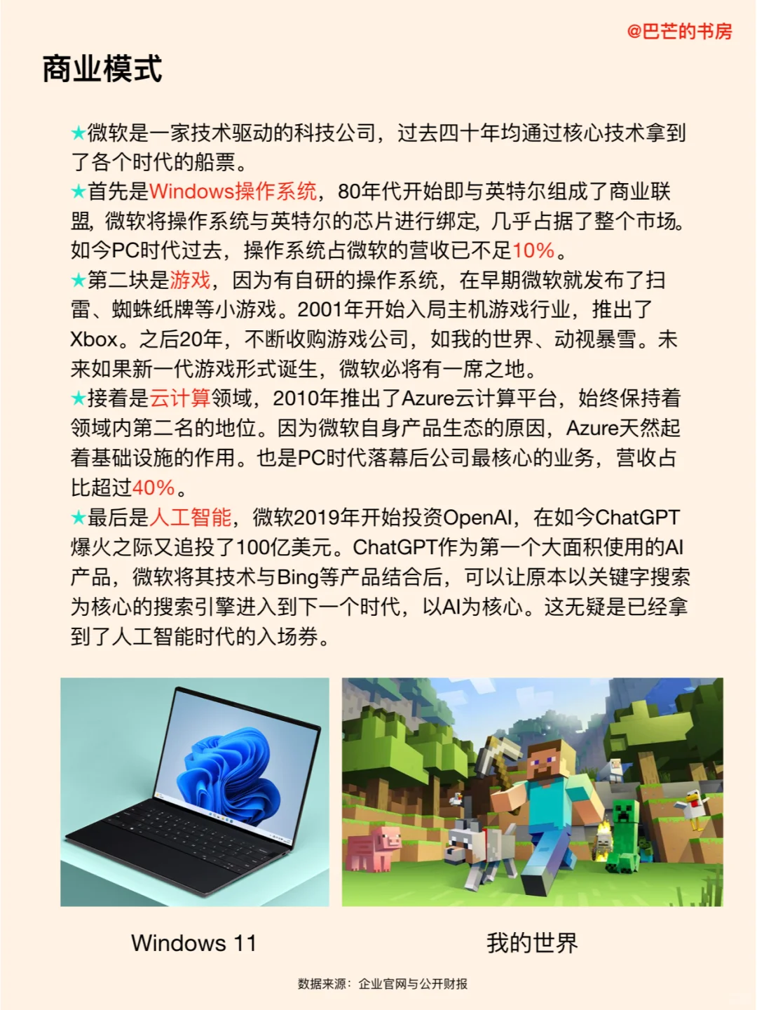 每天了解一家新公司，No.57:微软
