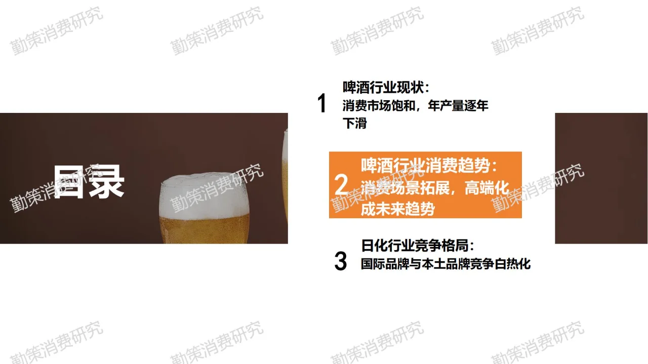 2024年中国啤酒行业消费趋势报告