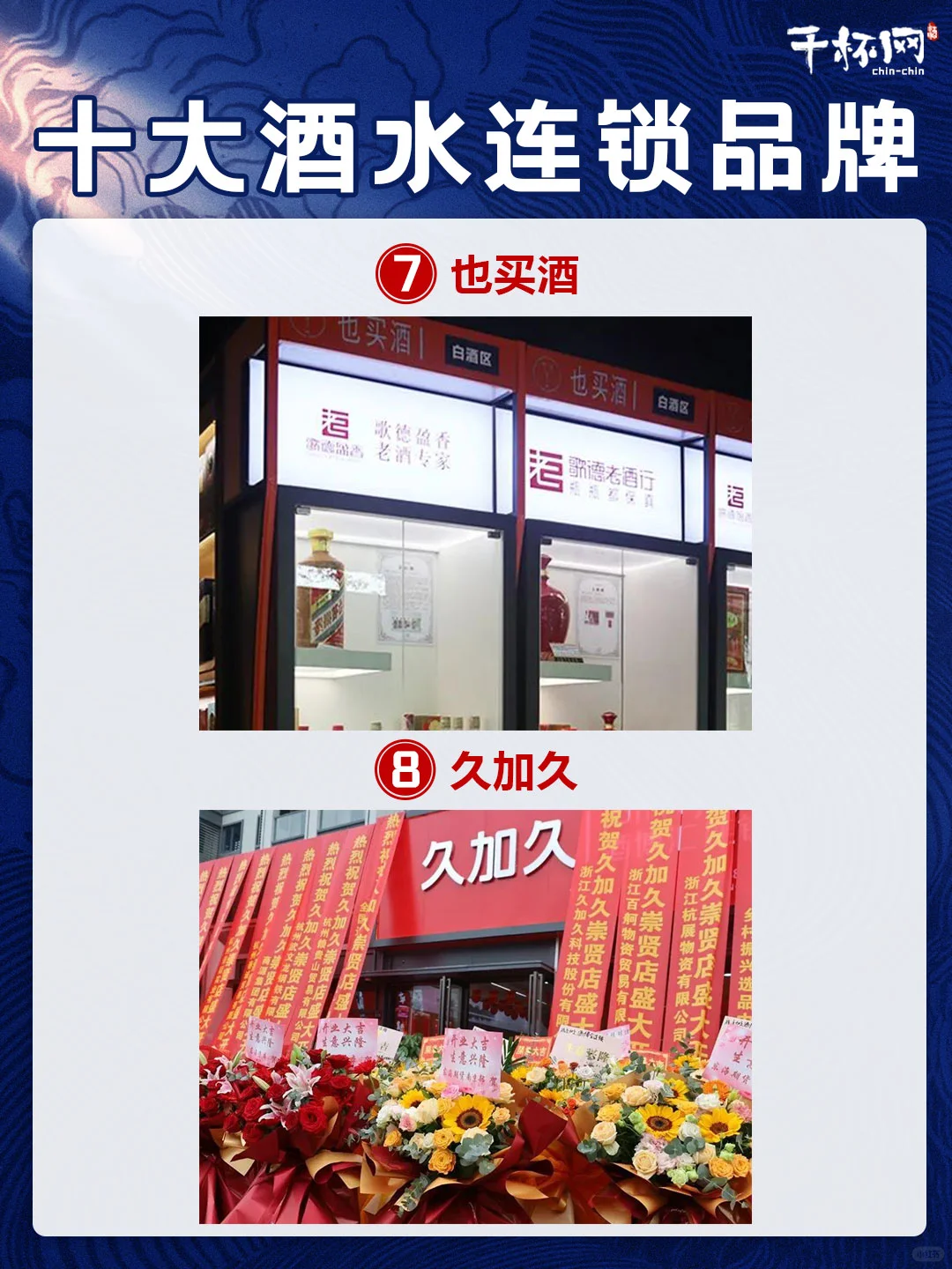?十大酒水连锁品牌，你知道哪几个？