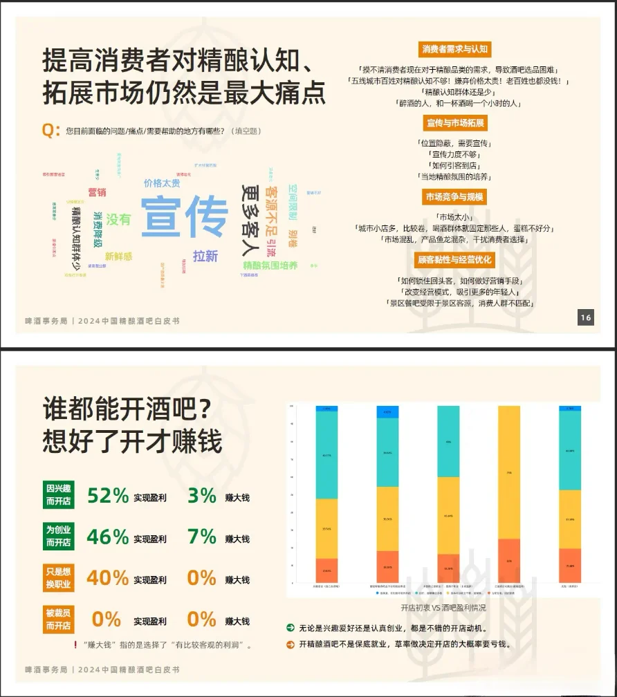 近2年中国精酿酒吧，行业发展报告。