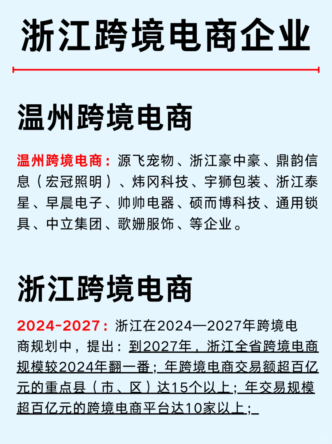一篇吃透：浙江九大城市跨境电商企业