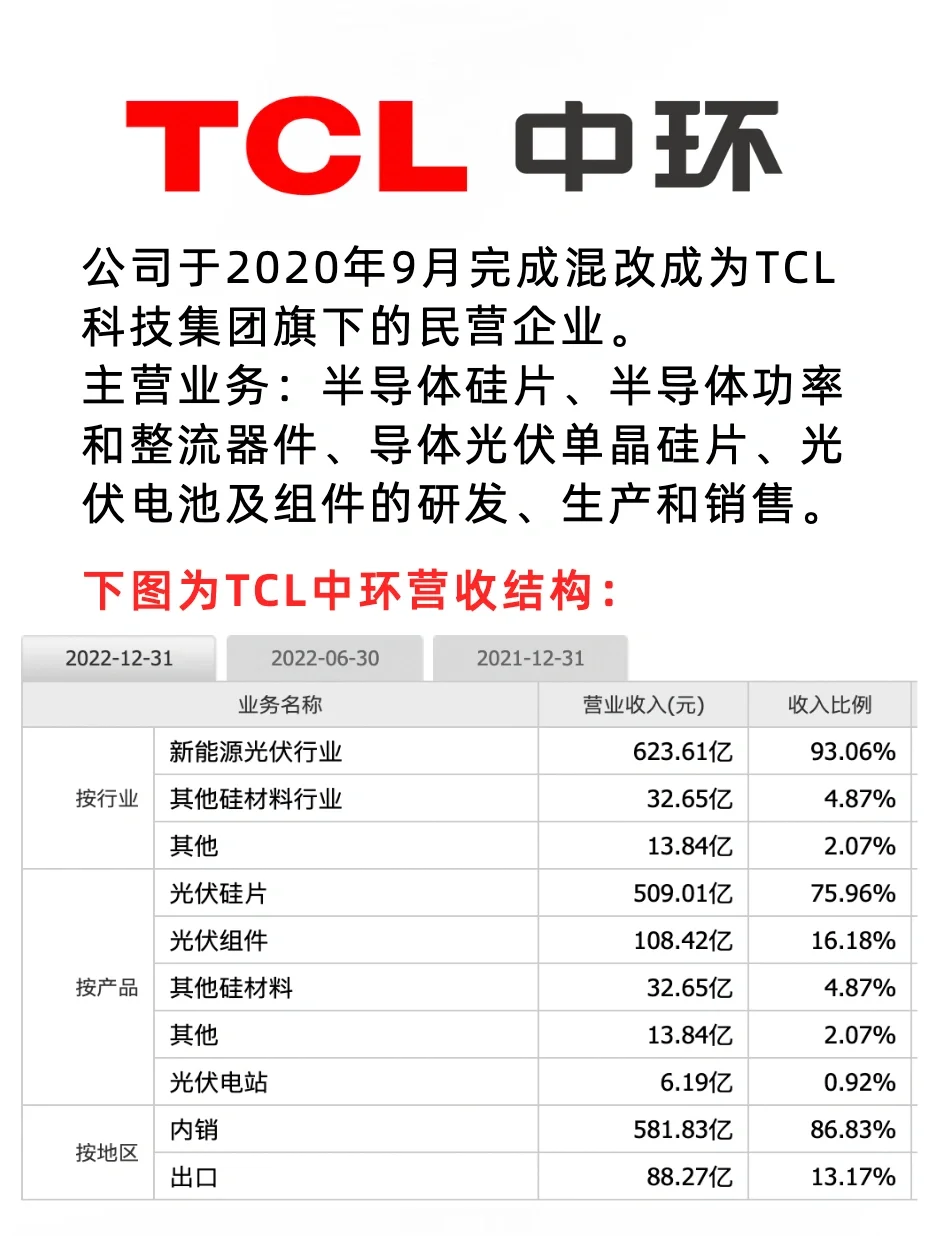 新能源四大领域前十强企业