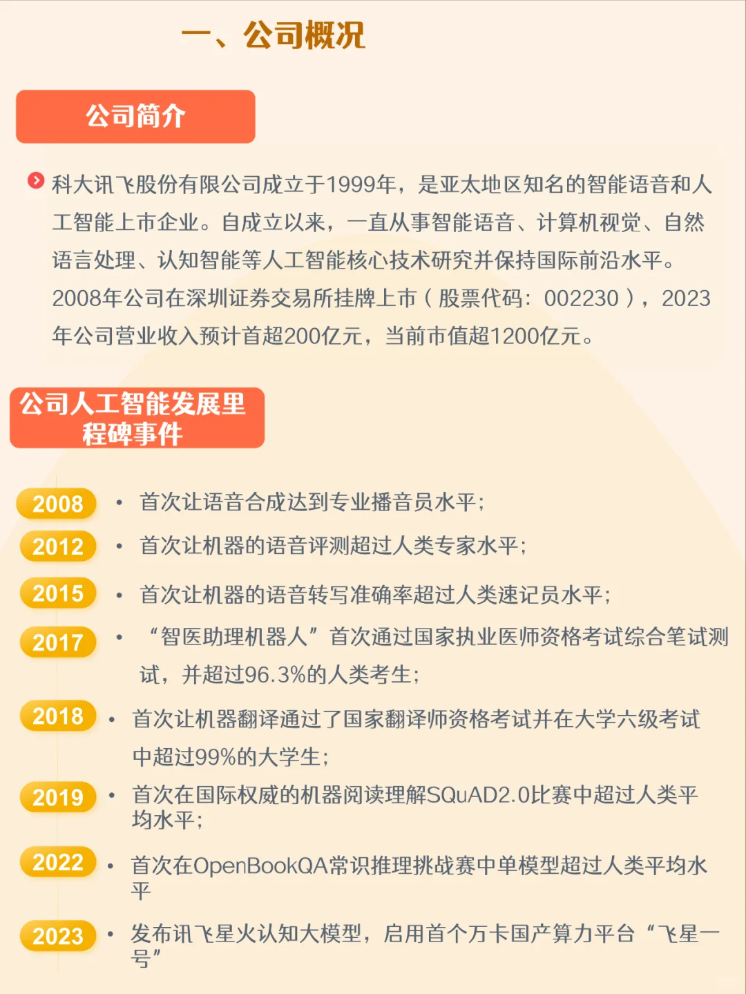五分钟了解一家公司，No.5 科大讯飞
