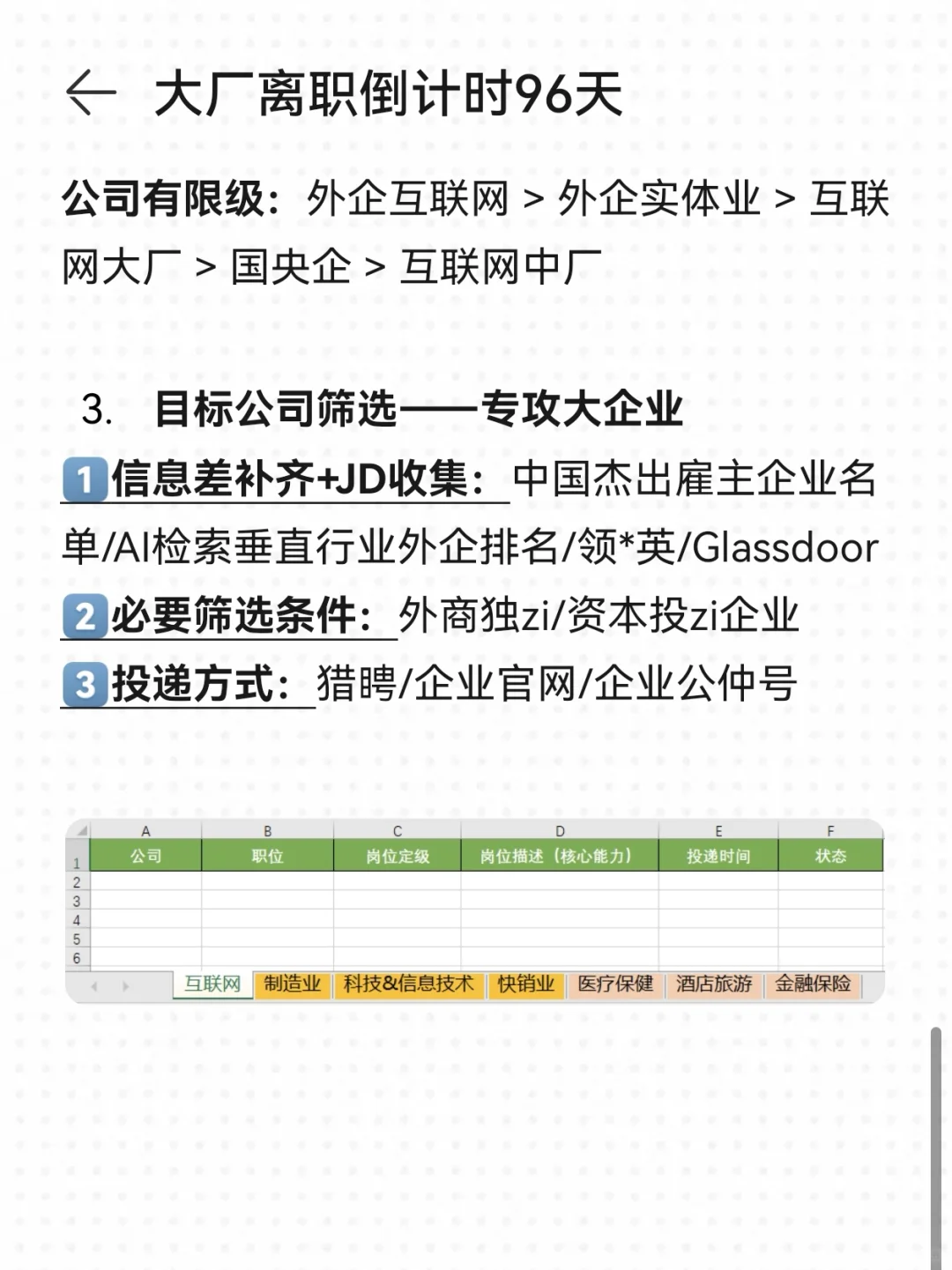 原来大家转行找工作都直接套公式啊！