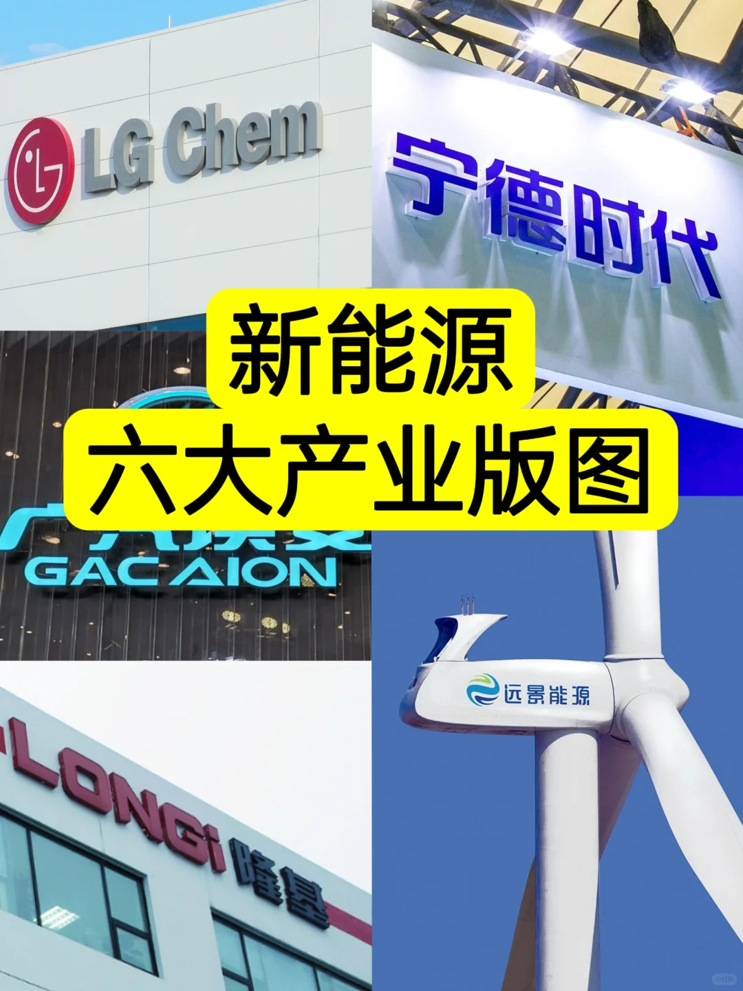 一篇了解，新能源六大产业版图