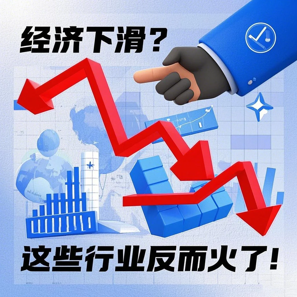 经济下滑？这些行业反而火了！