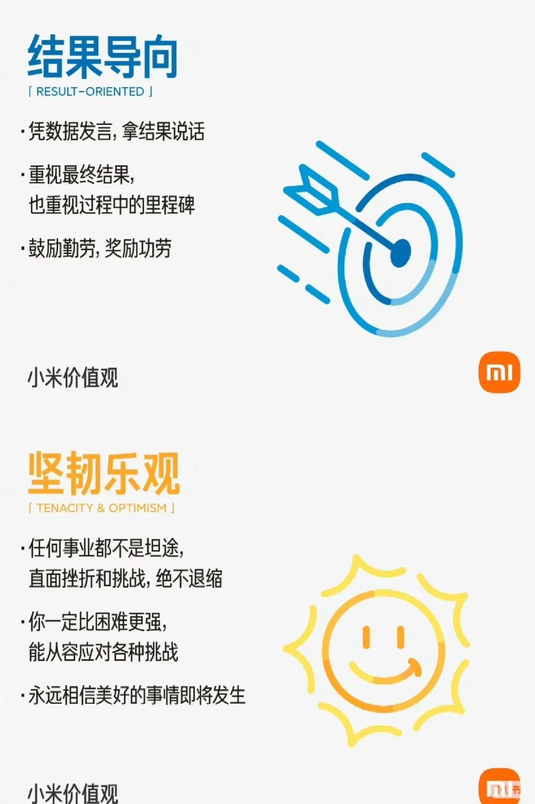 企业文化人必读｜小米的价值观及诠释