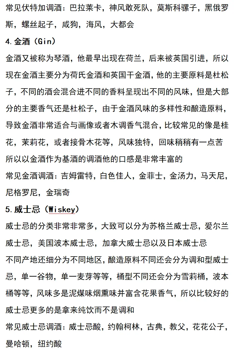 新手调酒入门攻略
