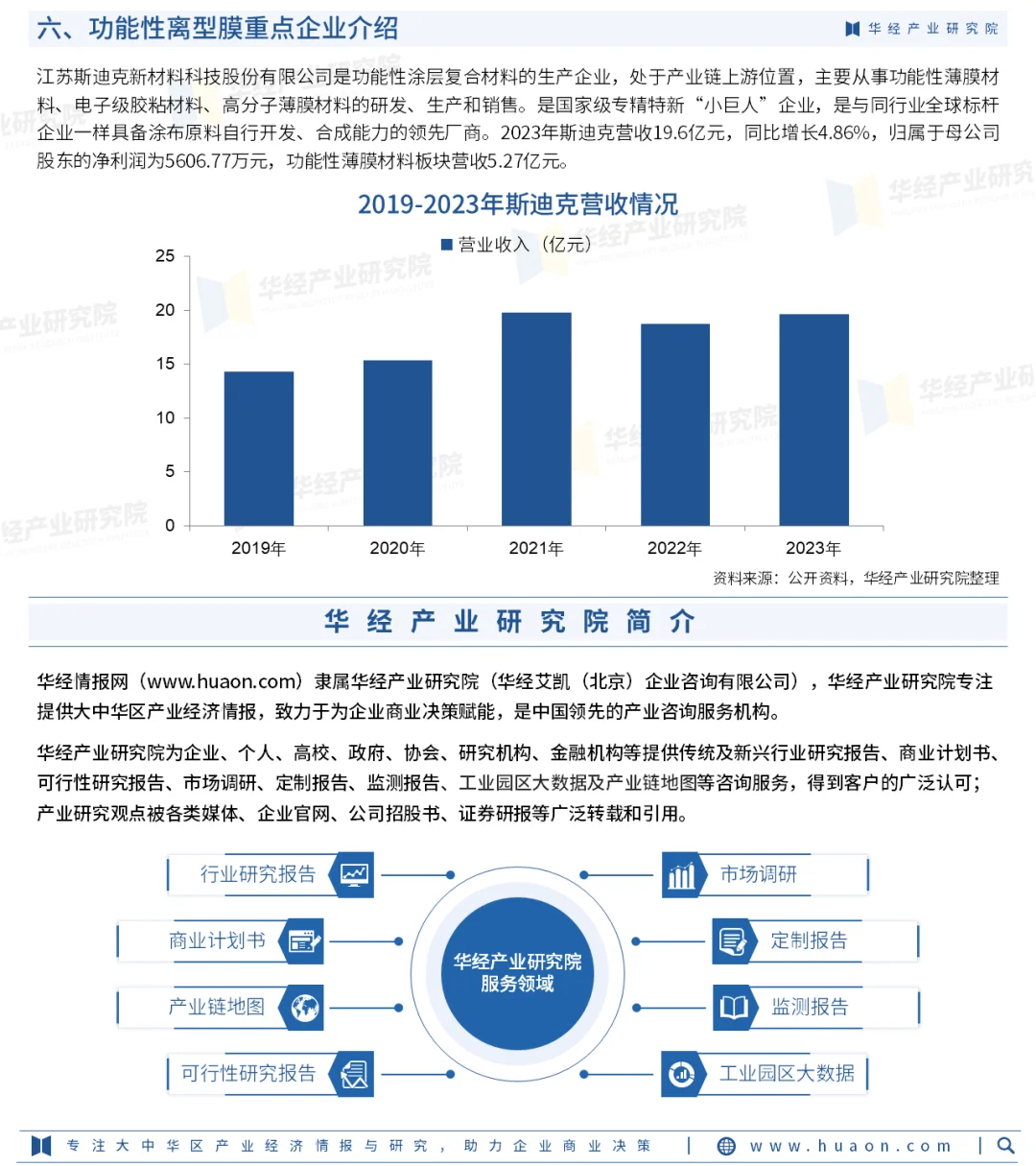 2025年中国功能性离型膜行业重点企业及投资