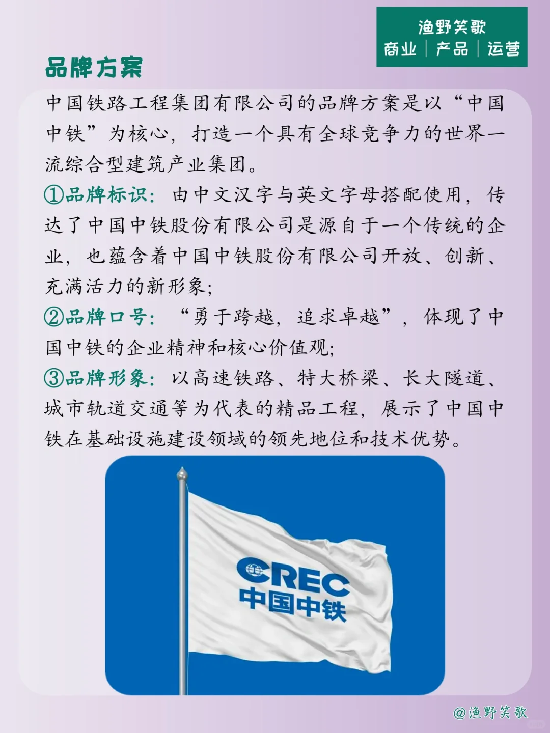 每天认识一个品牌案例，No.39：中国中铁?