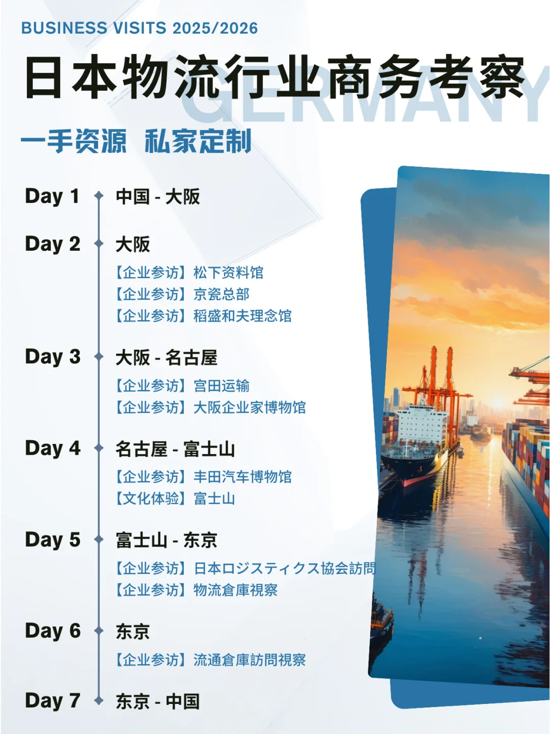 ? 行程分享 | 日本物流行业商务考察