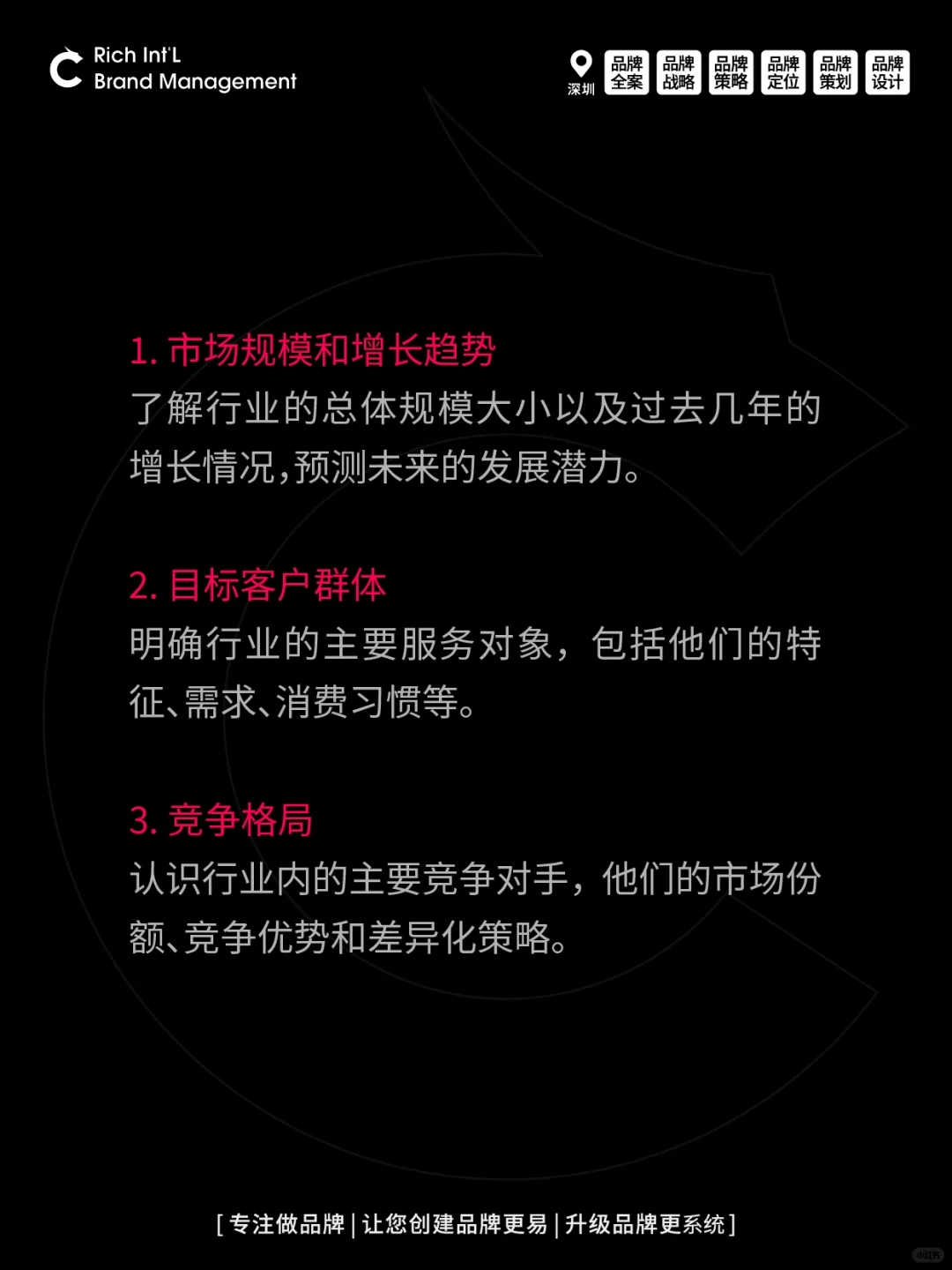 企业在做品牌全案前如何快速了解一个行业？