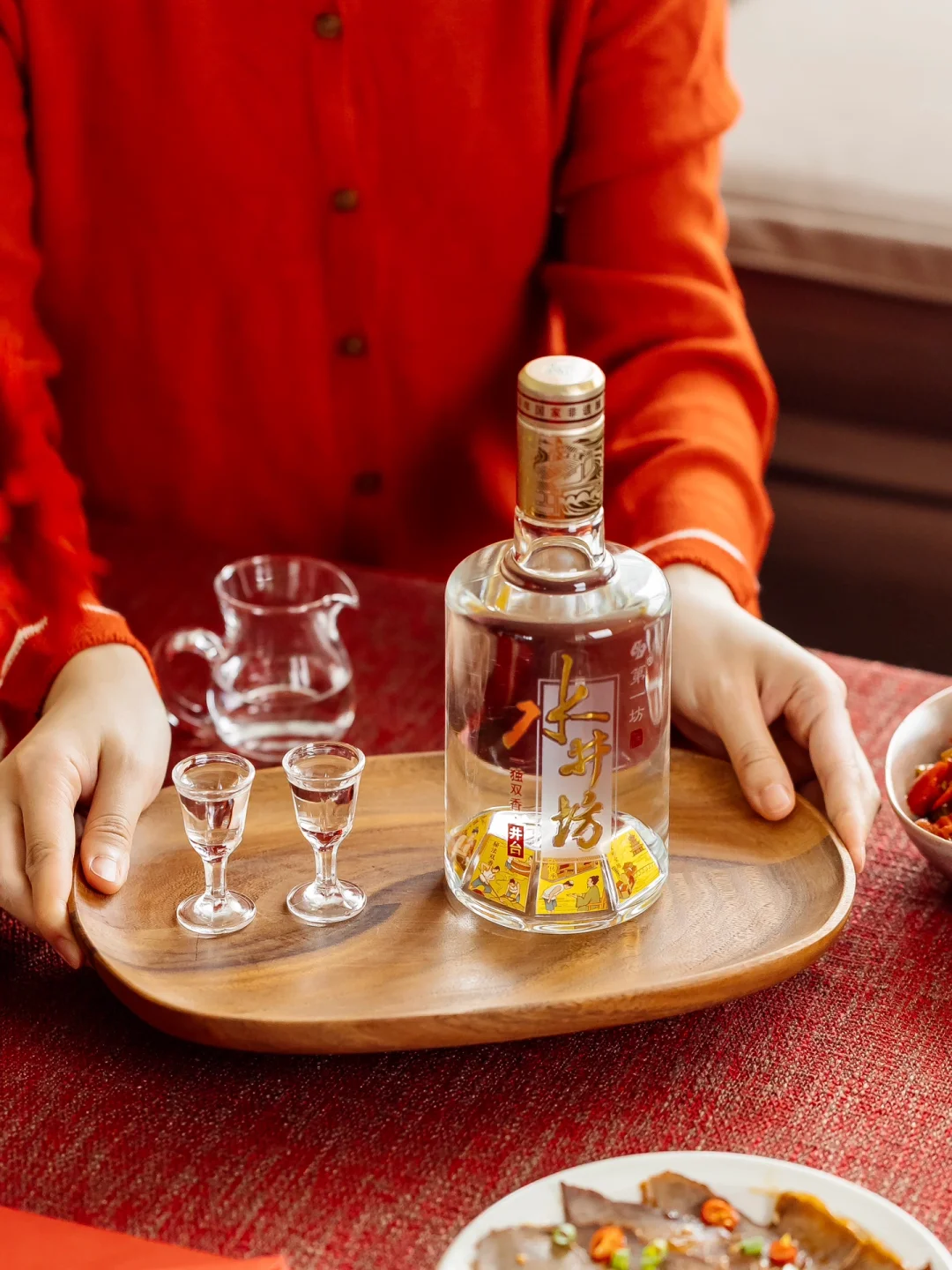 ?中式仪式感｜酒在杯中，润在心底。?