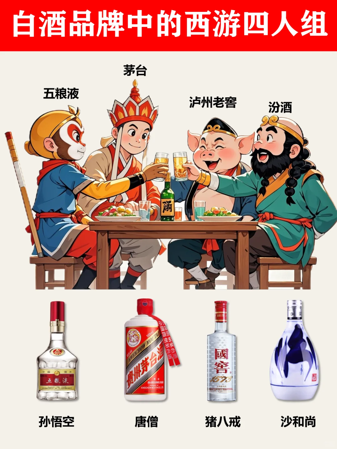 跟着西游记了解白酒小知识！