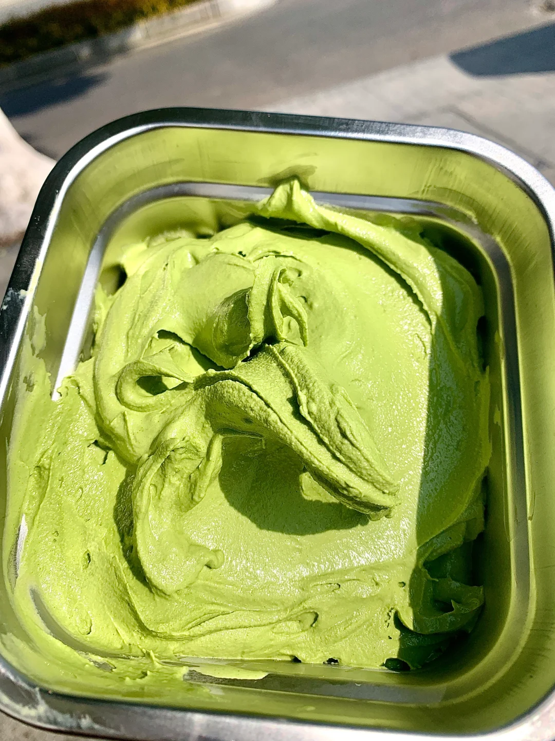 白酒抹茶冰淇淋是吧