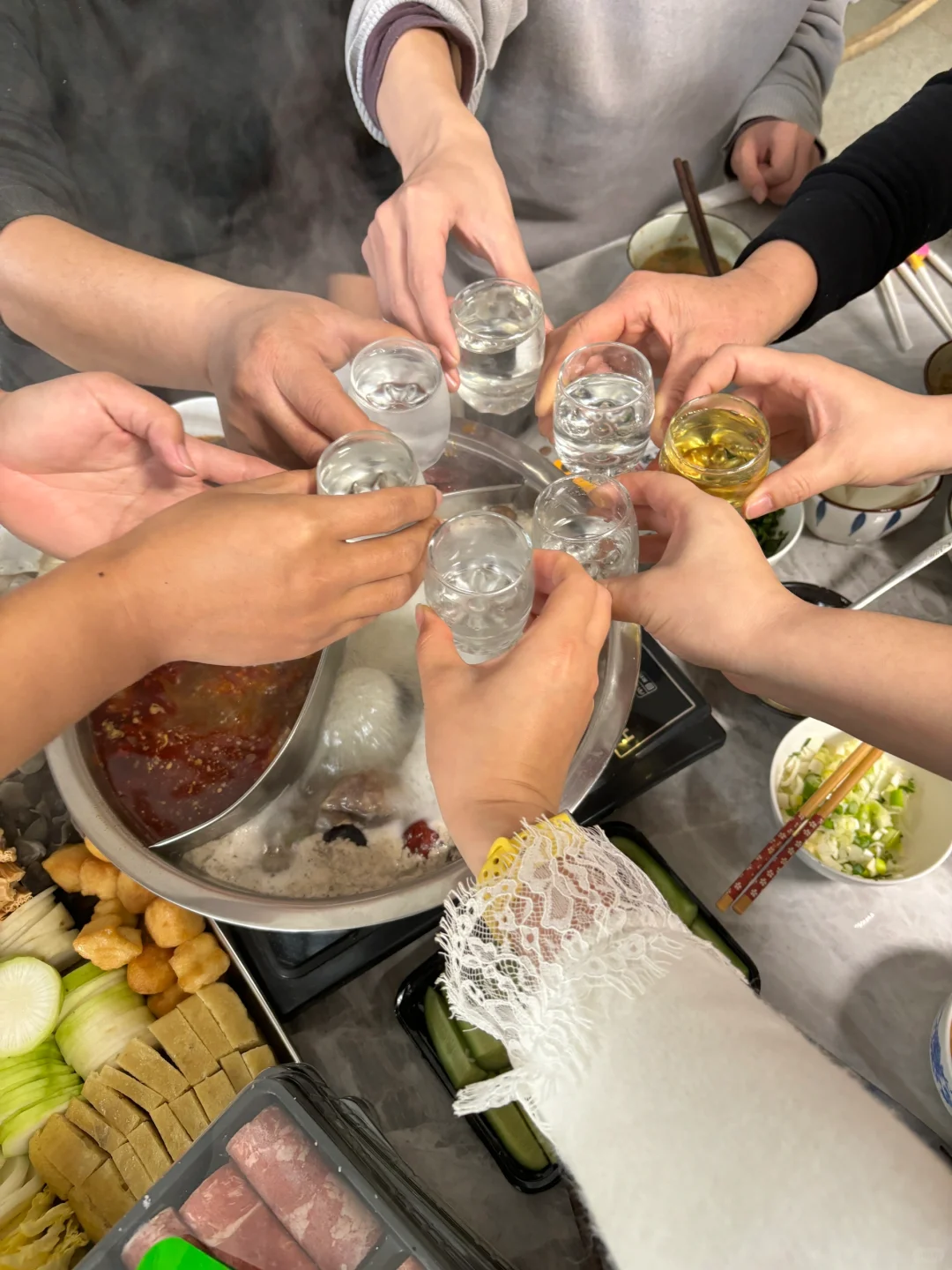 记第一次喝白酒?