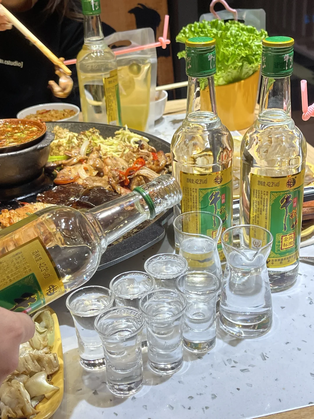 端起杯来就是喝｜青春献给小酒桌‼️