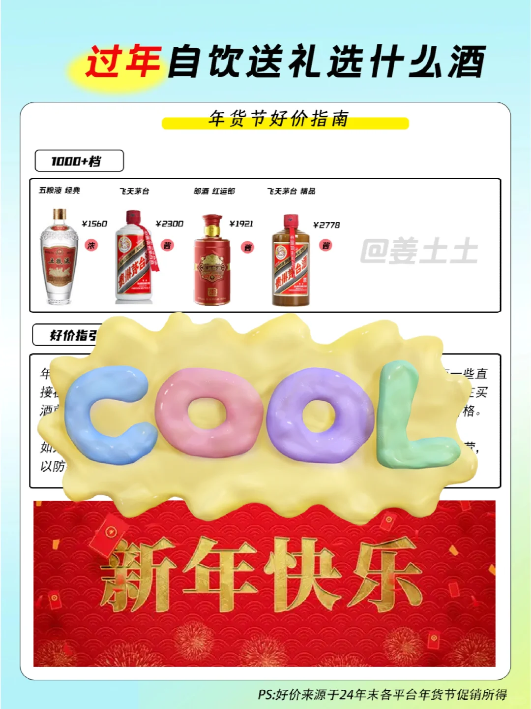 春节走亲访友送什么白酒？各价格带好价参考
