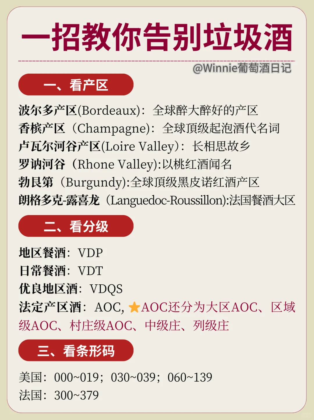超全避坑指南?选酒底层逻辑❗秒变行家