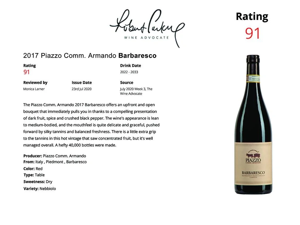 巴巴莱斯科 Barbaresco DOCG