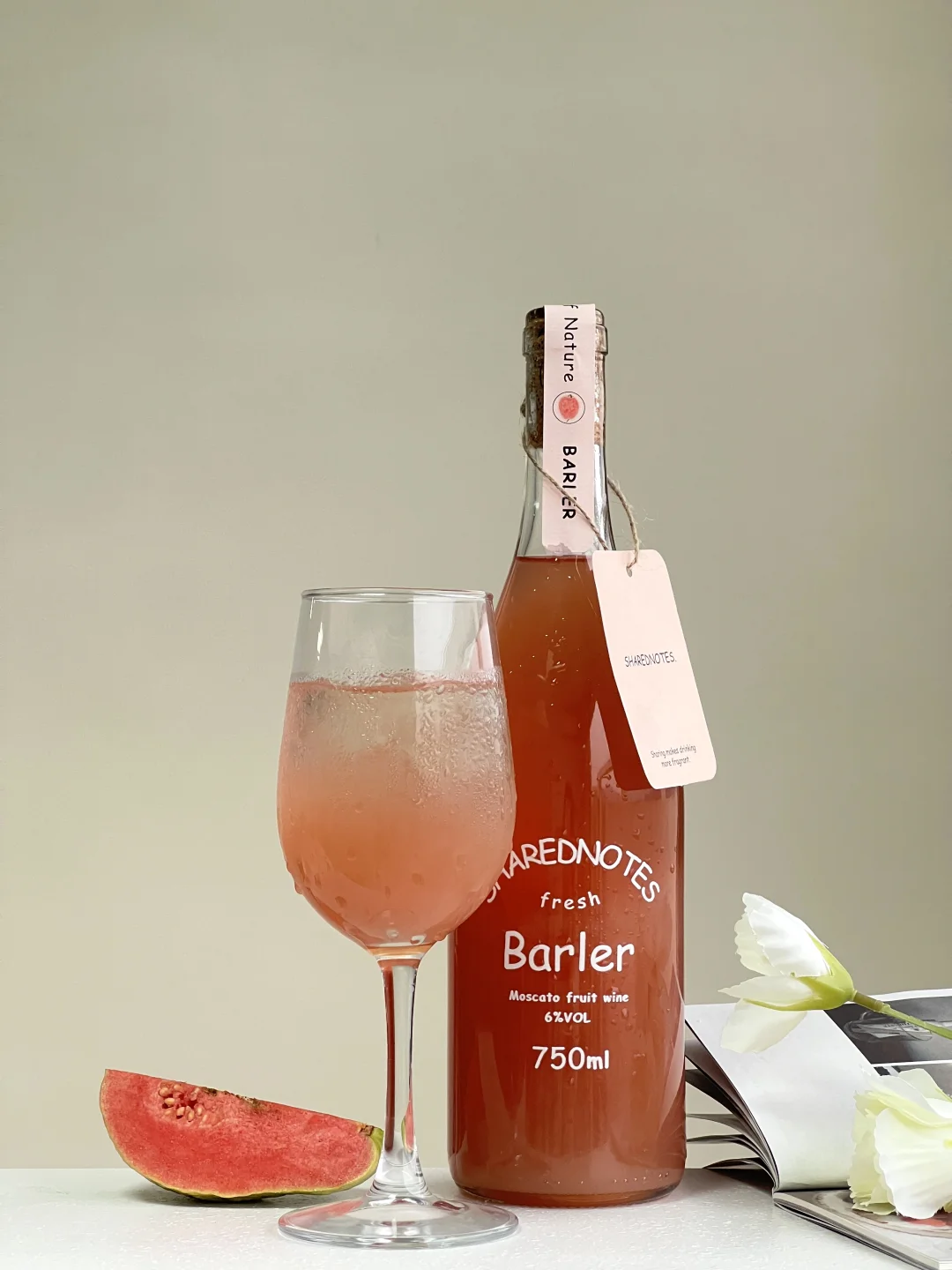 巨好喝的芭乐莫斯卡托果酒！浊汁好绝不踩雷！