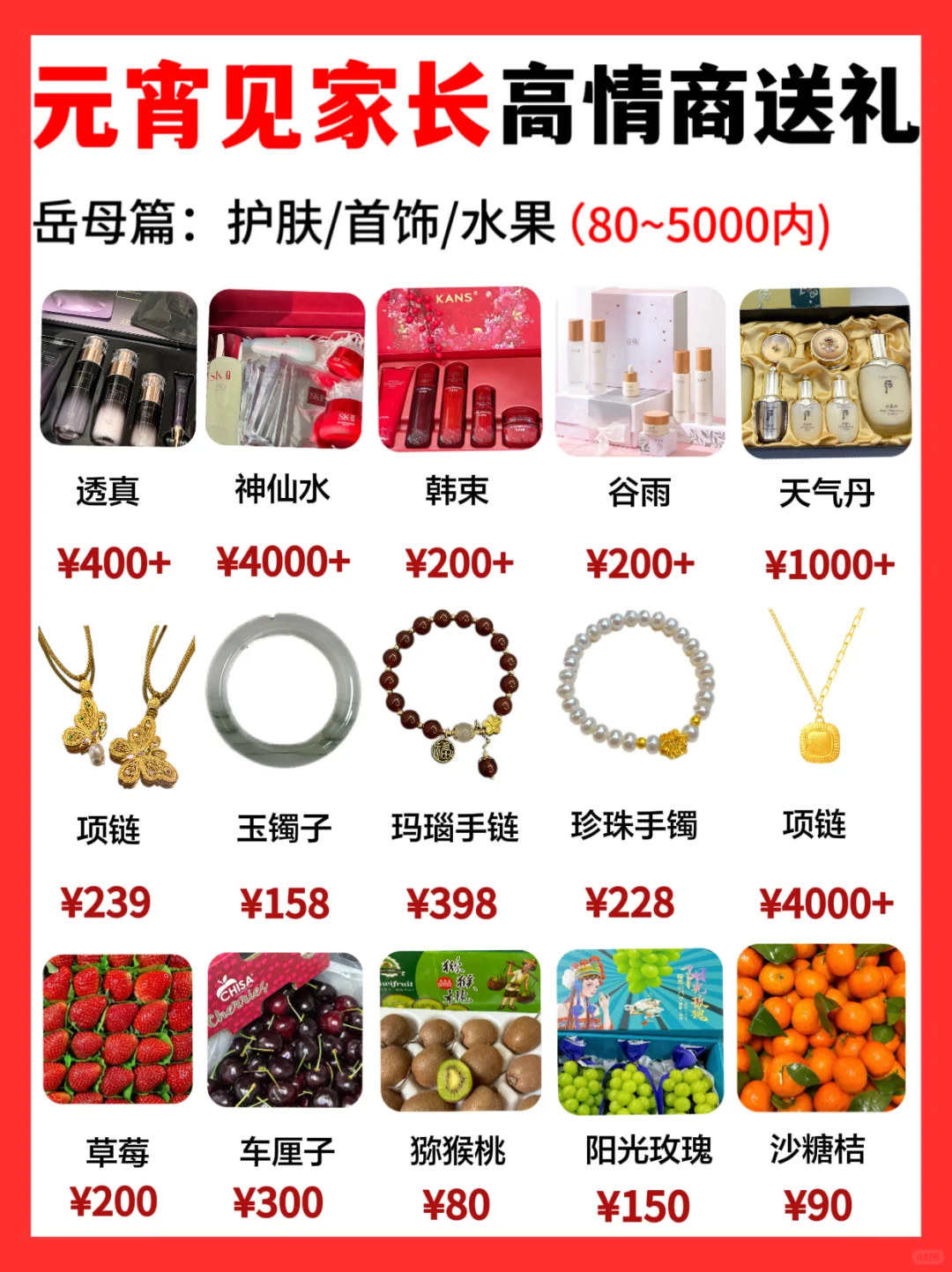 元宵见家长高情商送礼~送到长辈心坎上