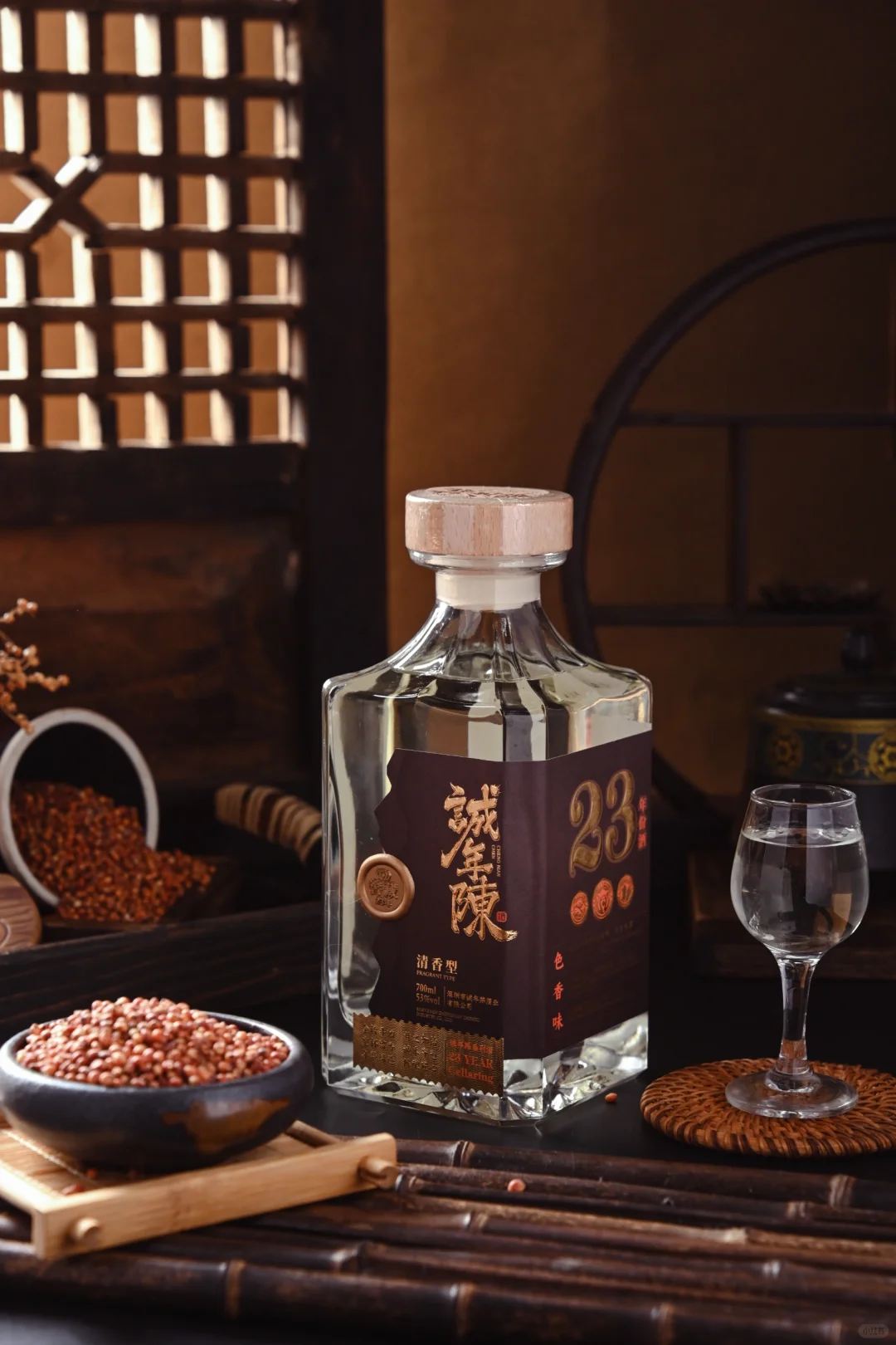 白酒拍摄