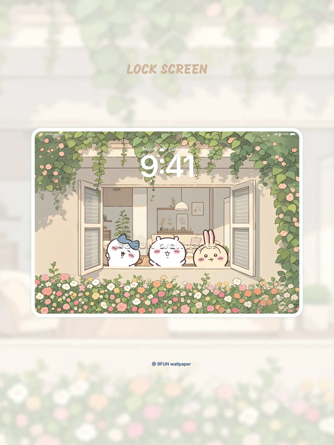 春日来信?丨chiikawa吉伊卡哇平板ipad壁纸