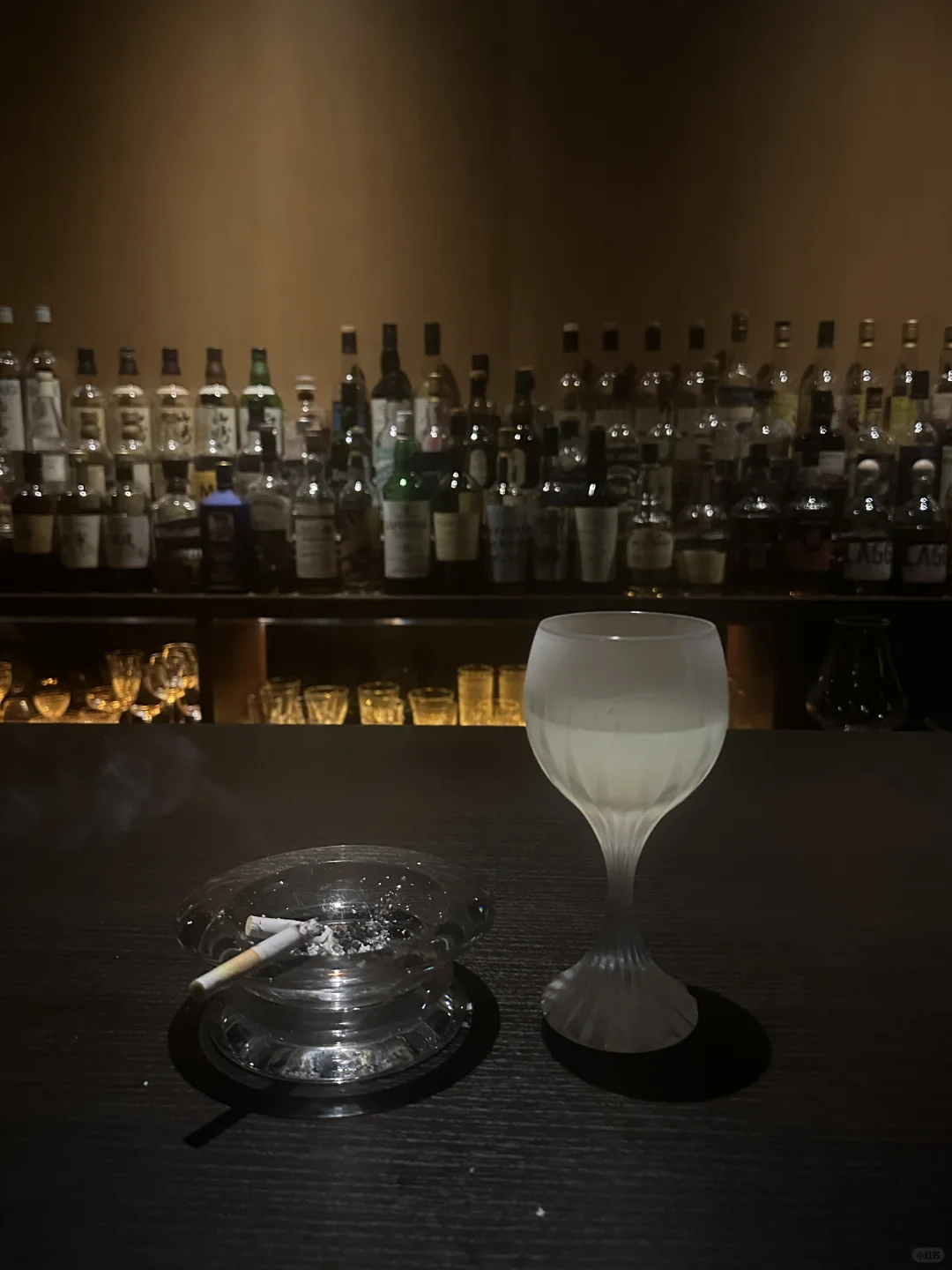 送了一瓶白酒给东京最爱酒吧的老板