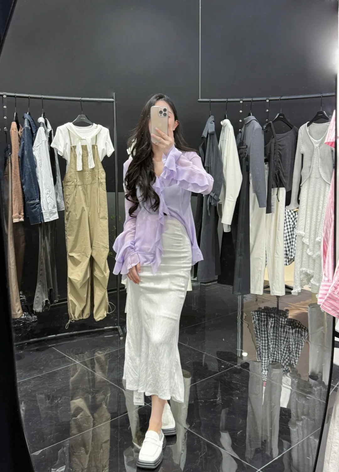 选了一套好喜欢～紫色yyds！