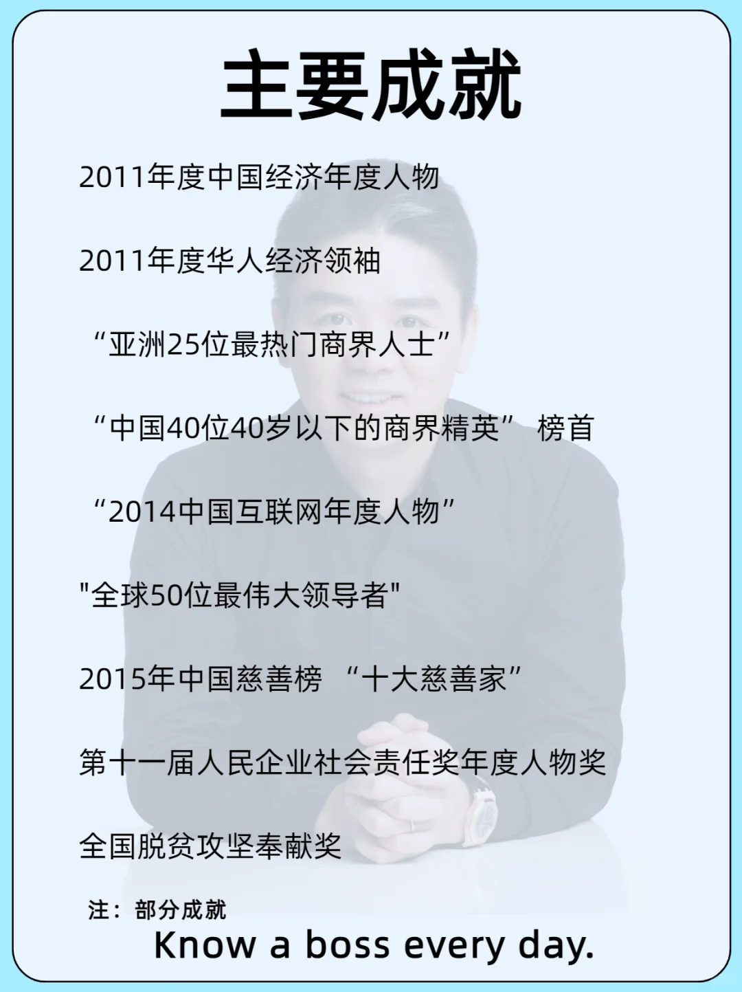 每天认识一位老板/刘强东
